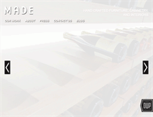 Tablet Screenshot of made-studio.com